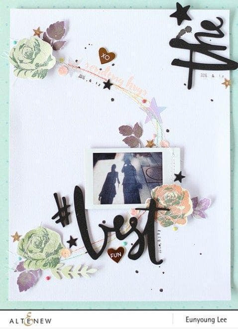 Stamp & Die Bundle Vintage Flowers