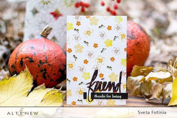 Stamp & Die Bundle Vintage Flowers