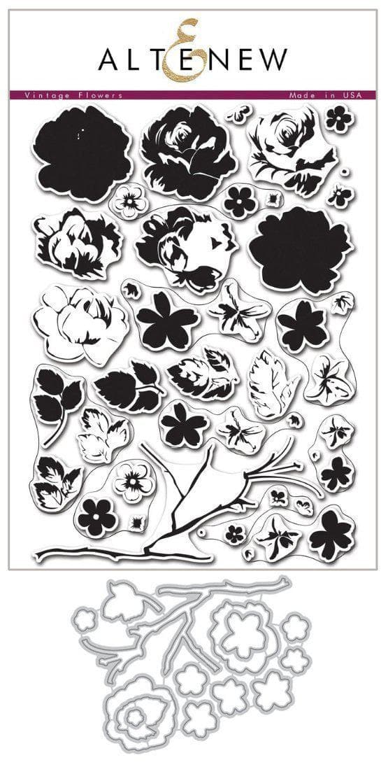 Stamp & Die Bundle Vintage Flowers