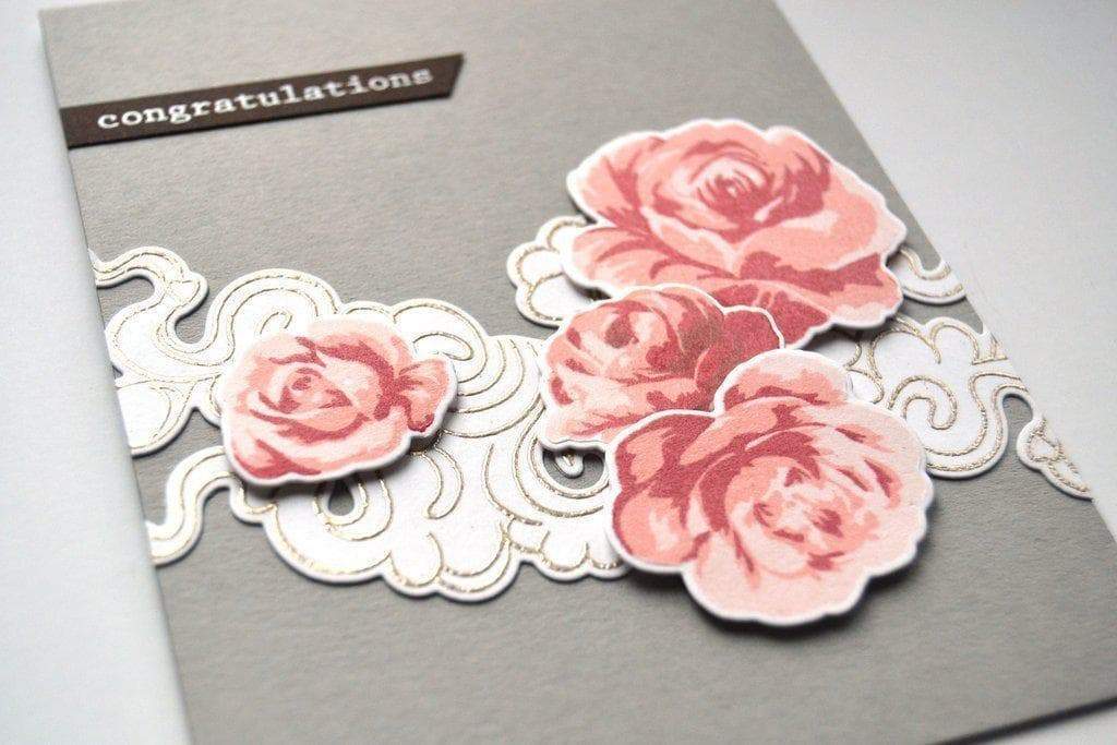 Stamp & Die Bundle Vintage Flowers