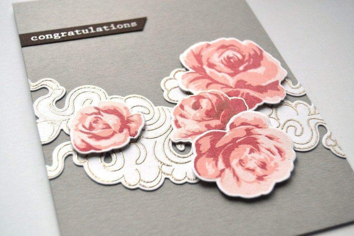 Stamp & Die Bundle Vintage Flowers