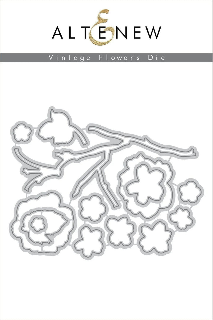 Stamp & Die Bundle Vintage Flowers