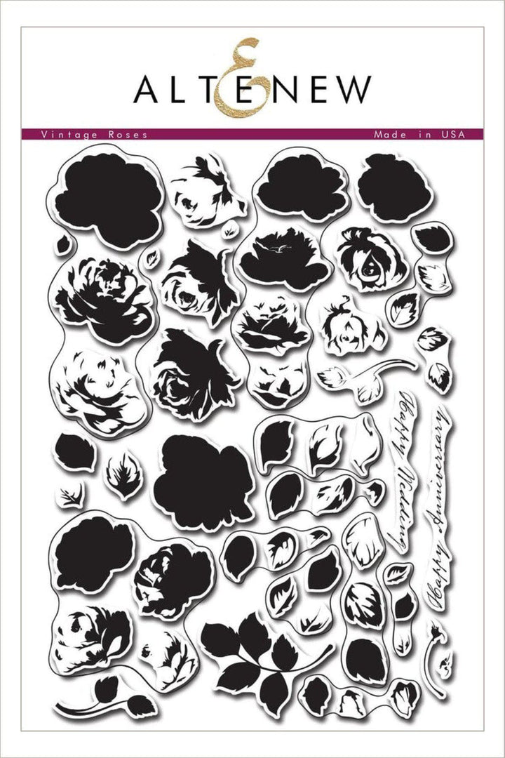 Stamp & Die Bundle Vintage Roses