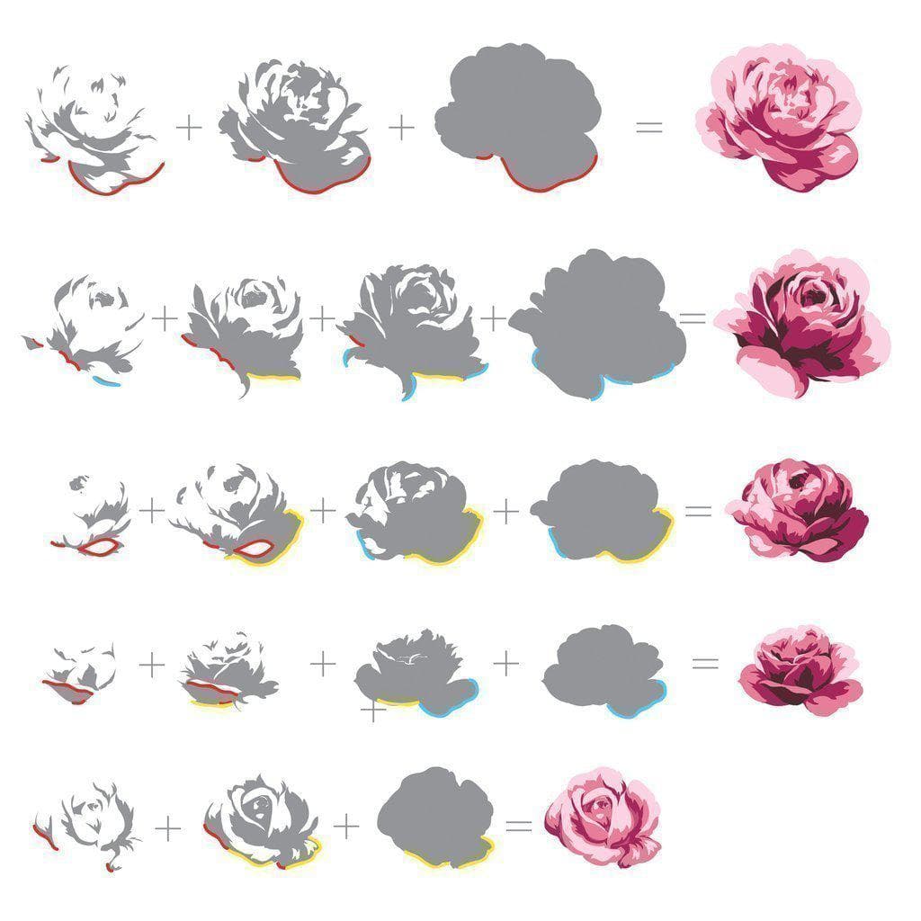 Stamp & Die Bundle Vintage Roses