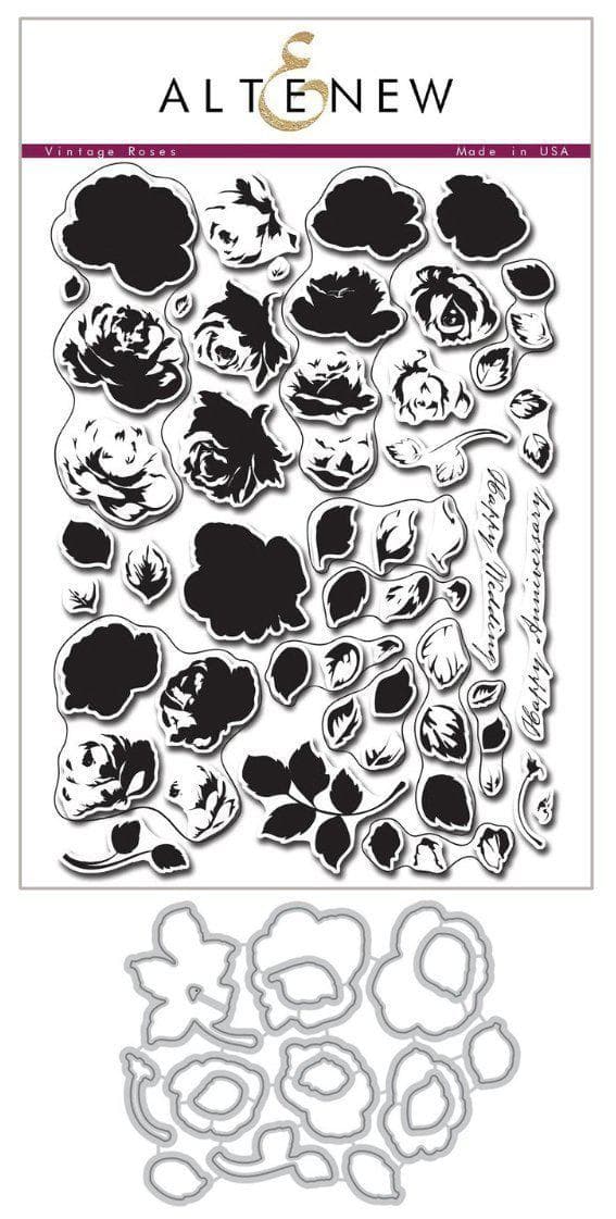 Stamp & Die Bundle Vintage Roses