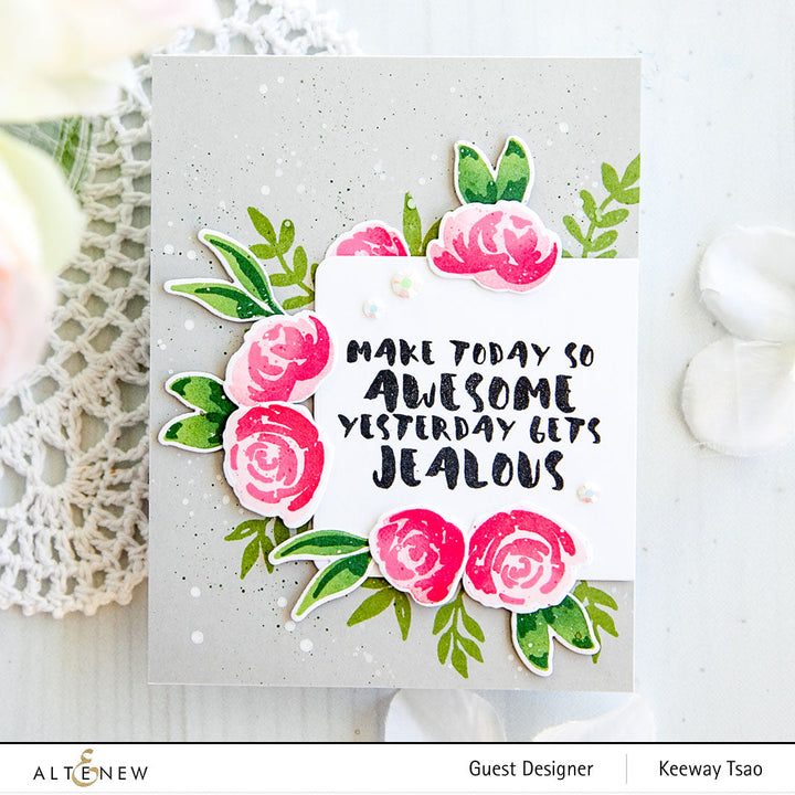 Stamp & Die Bundle Watercolor Blooms