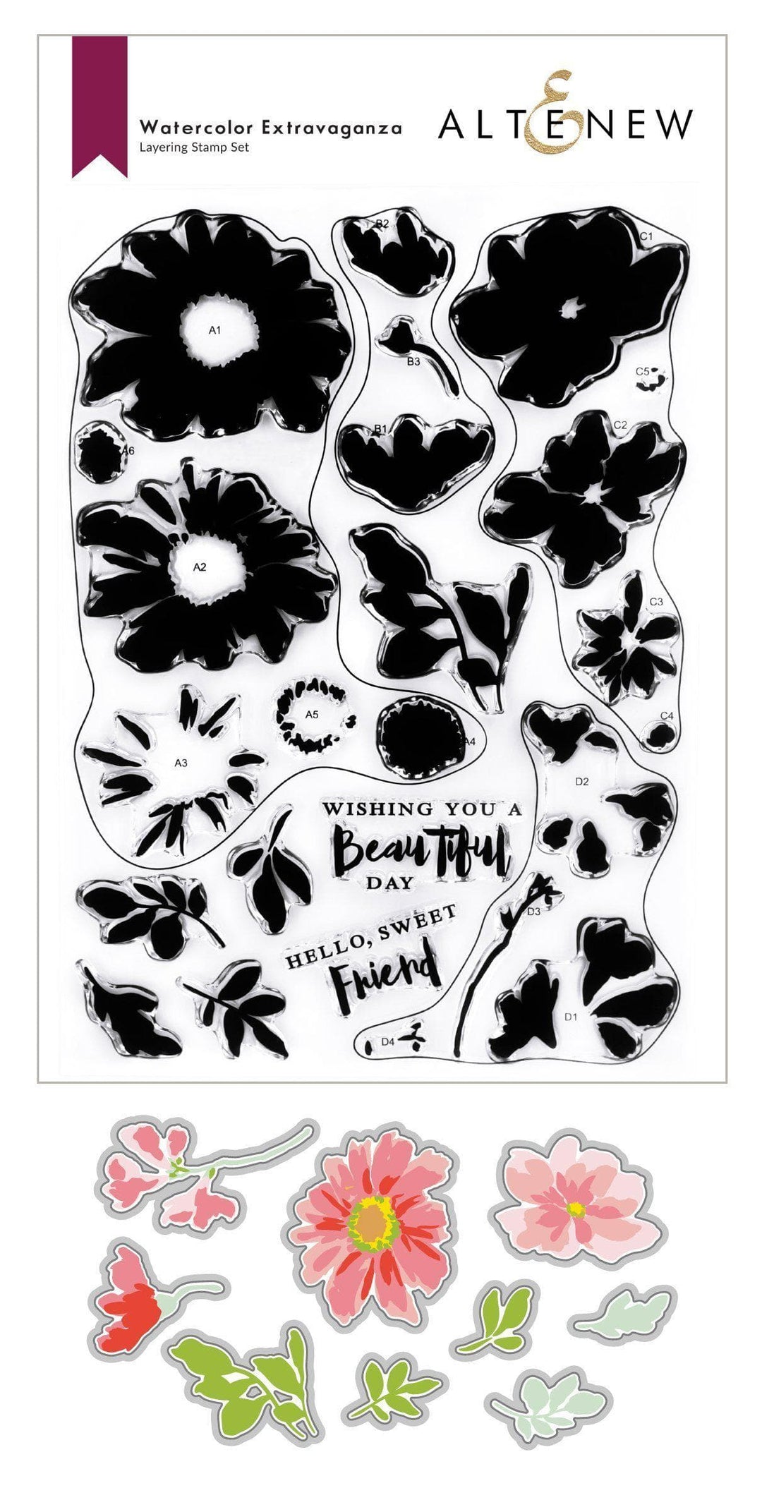 Stamp & Die Bundle Watercolor Extravaganza
