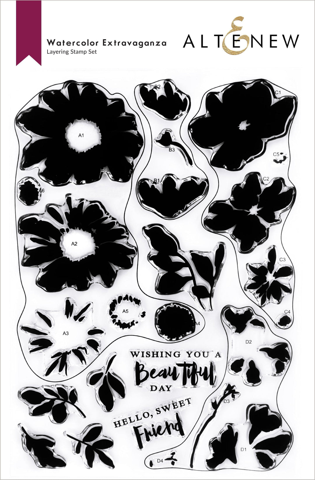Stamp & Die Bundle Watercolor Extravaganza