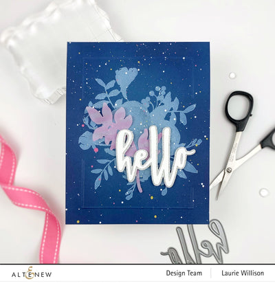 Stamp & Die Bundle Watercolor Halftone