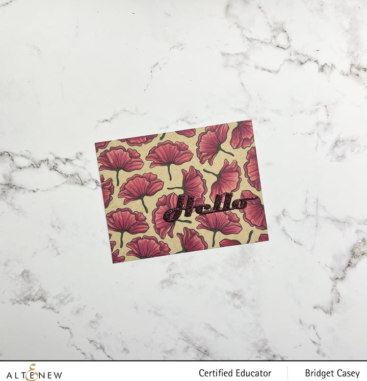 Stamp & Die Bundle Wavy Blooms