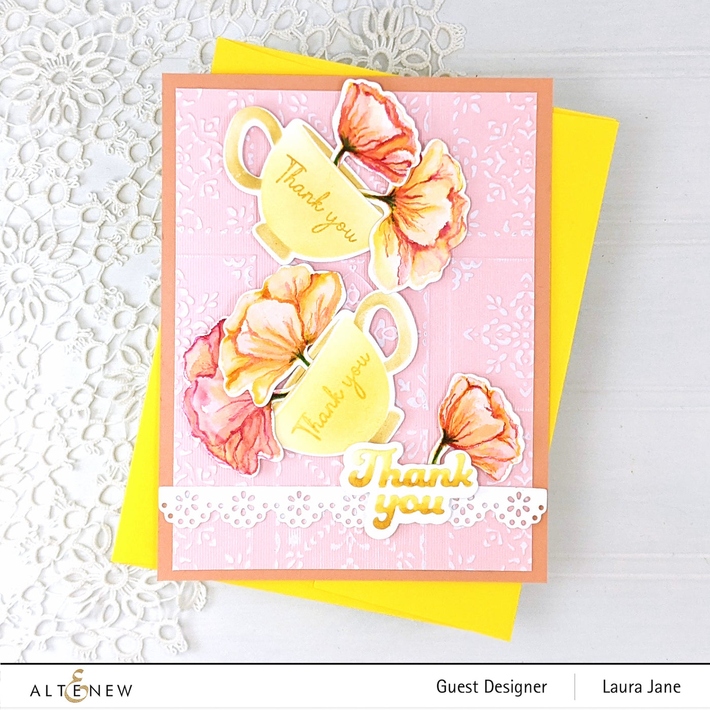 Stamp & Die Bundle Wavy Blooms