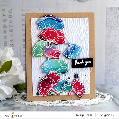 Stamp & Die Bundle Wavy Blooms