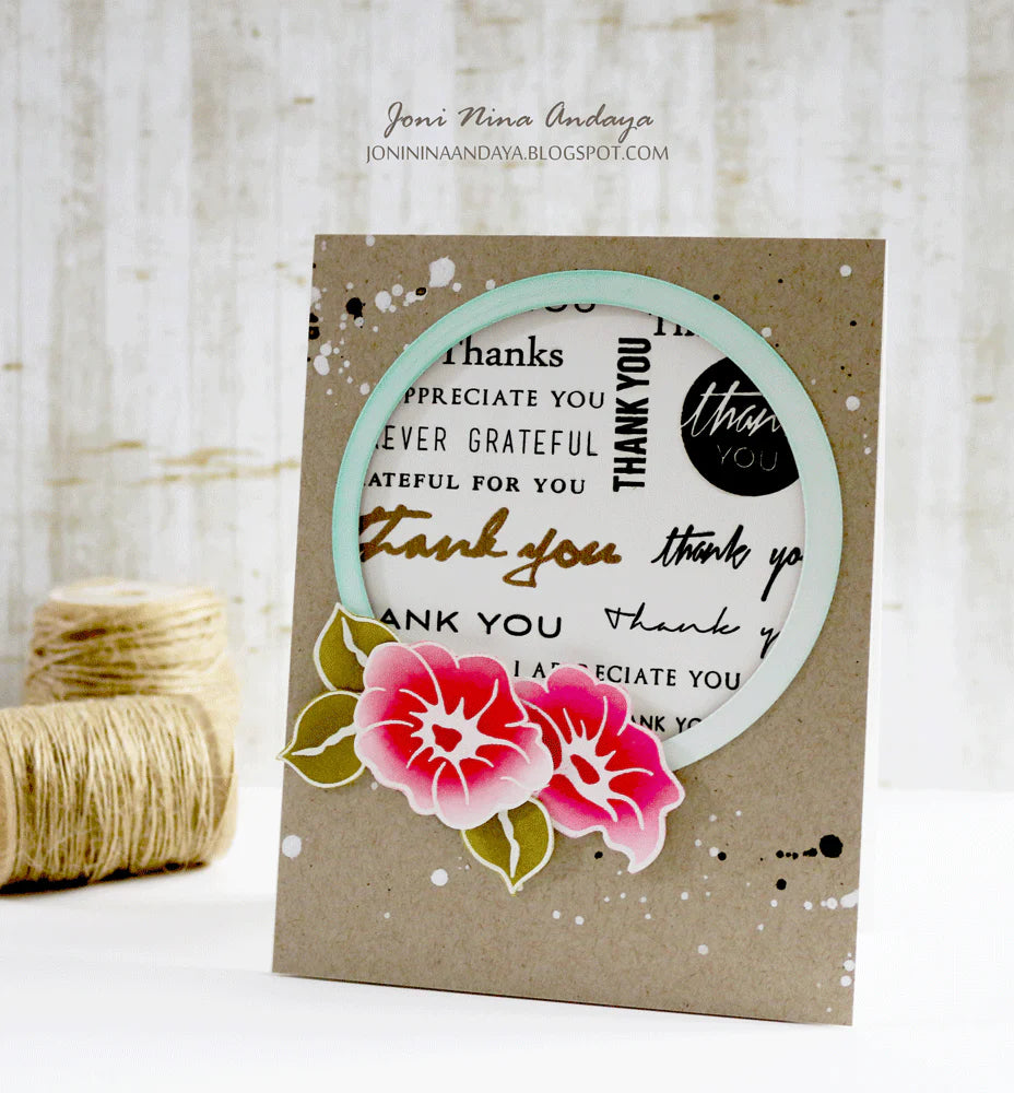 Stamp & Die Bundle Whimsical Flowers