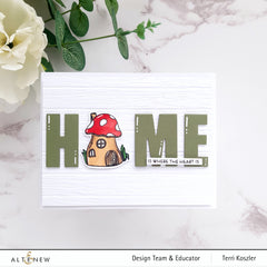 Stamp & Die Bundle Whimsical Mushroom House