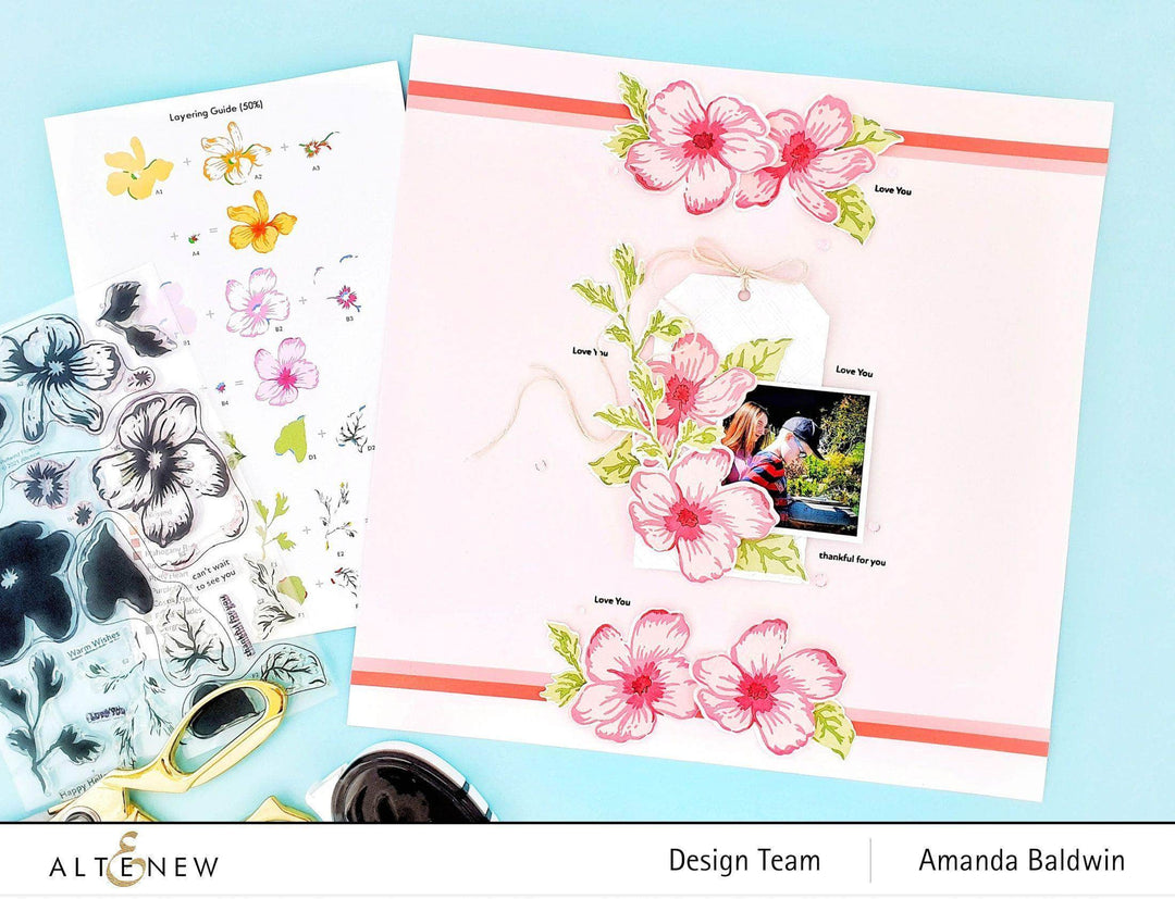 Stamp & Die Bundle Whirlwind Flowers