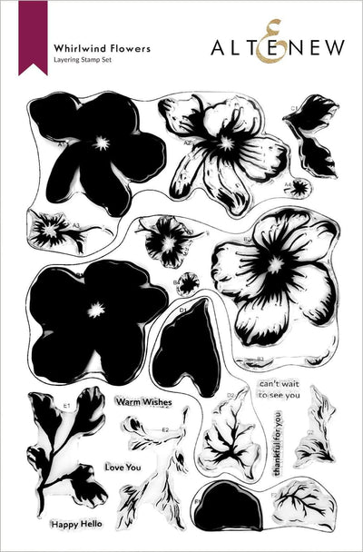 Stamp & Die Bundle Whirlwind Flowers