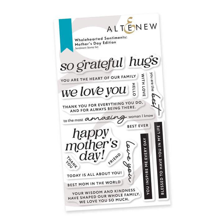 Stamp & Die Bundle Wholehearted Sentiments: Mother’s Day Edition