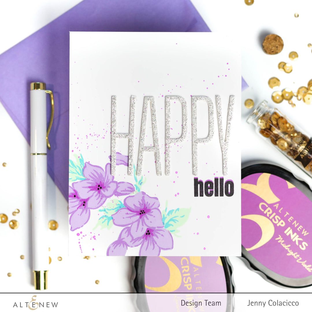 Stamp & Die Bundle Wild Geranium