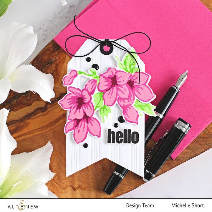 Stamp & Die Bundle Wild Geranium