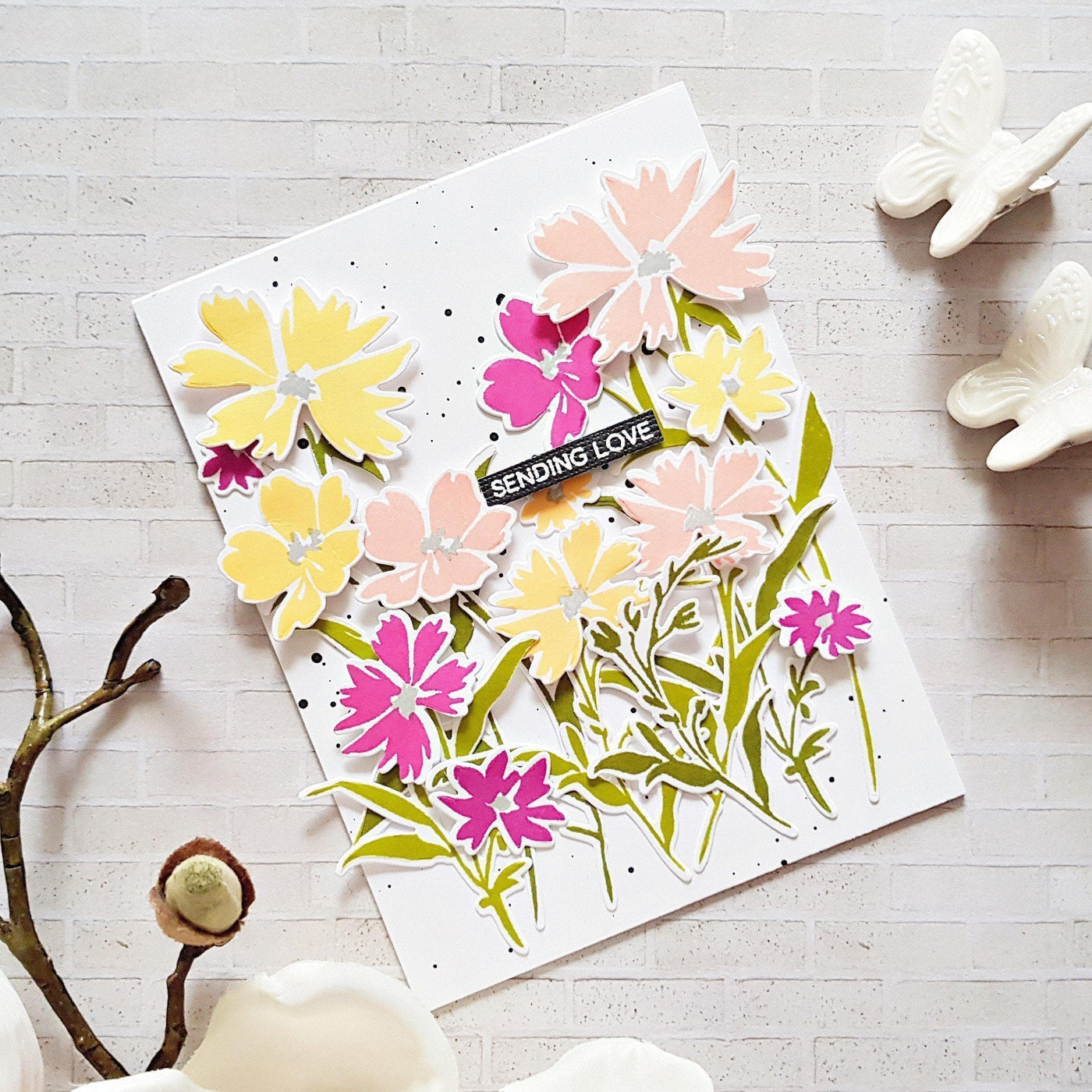 Stamp & Die Bundle Wildflower Garden