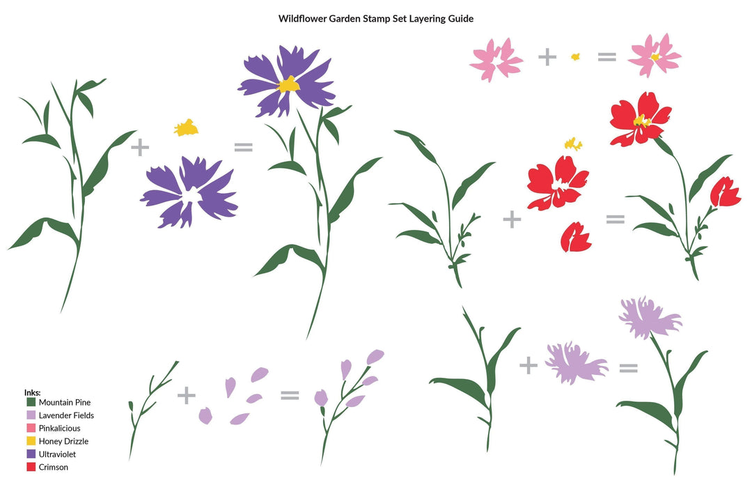 Stamp & Die Bundle Wildflower Garden