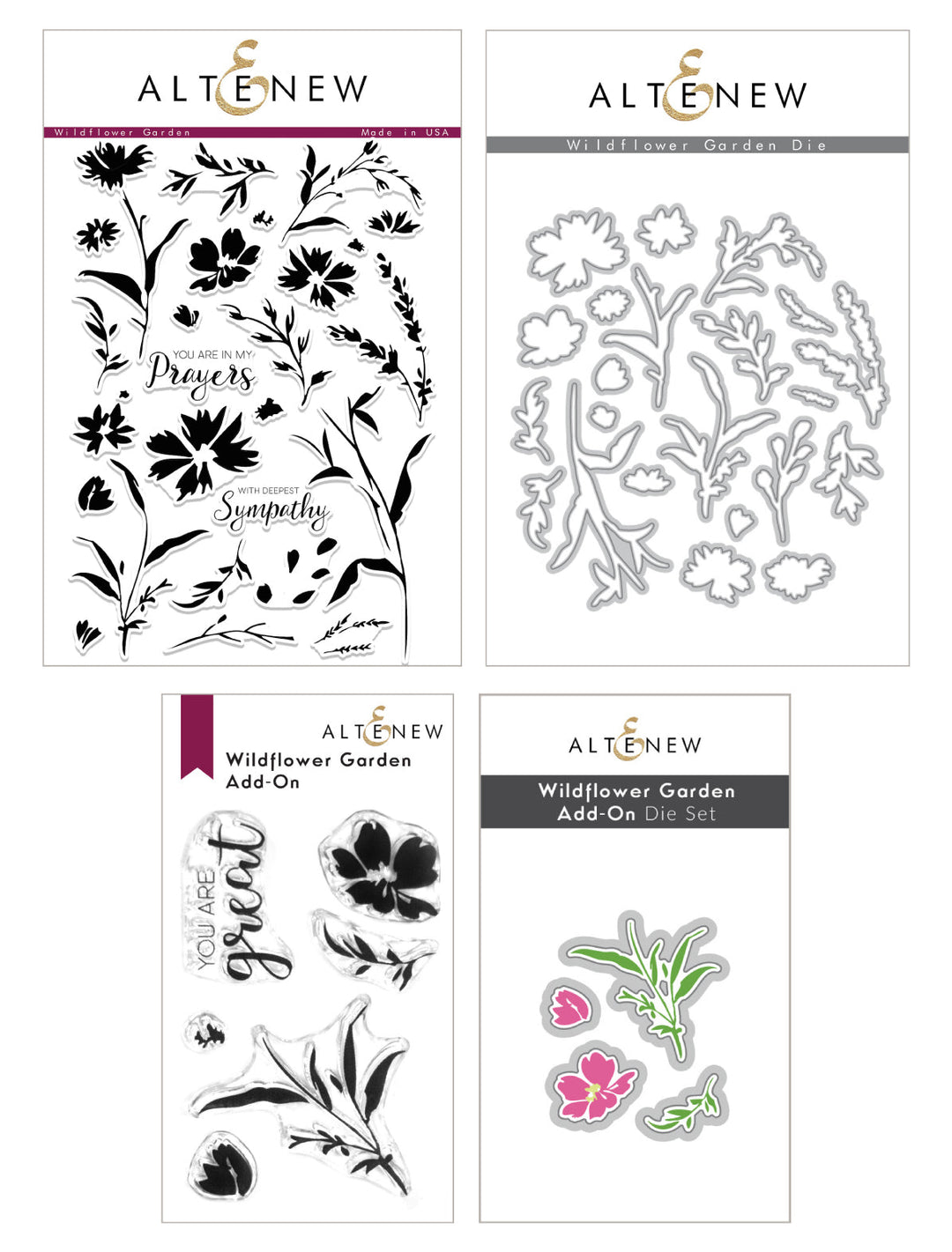 Stamp & Die Bundle Wildflower Garden Complete Stamp & Die Bundle