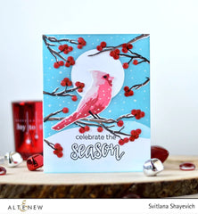Stamp & Die Bundle Winter Cardinal