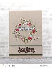 Stamp & Die Bundle Winter Cardinal
