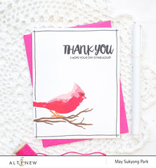 Stamp & Die Bundle Winter Cardinal
