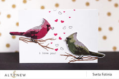 Stamp & Die Bundle Winter Cardinal