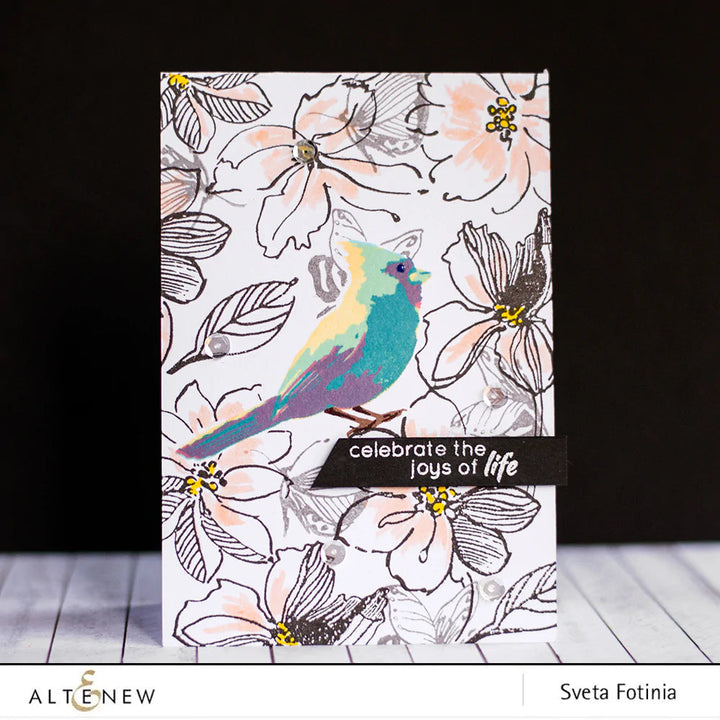 Stamp & Die Bundle Winter Cardinal