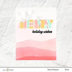 Stamp & Die Bundle Winter Typography