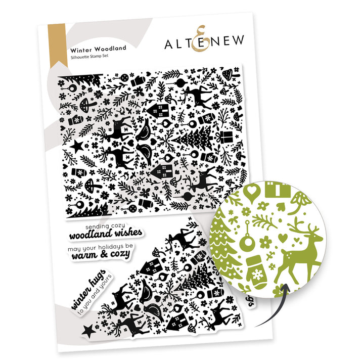 Stamp & Die Bundle Winter Woodland