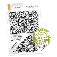 Stamp & Die Bundle Winter Woodland