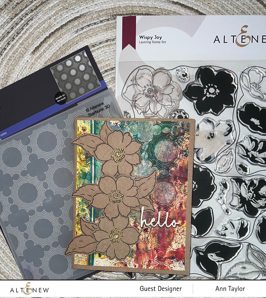 Stamp & Die Bundle Wispy Joy