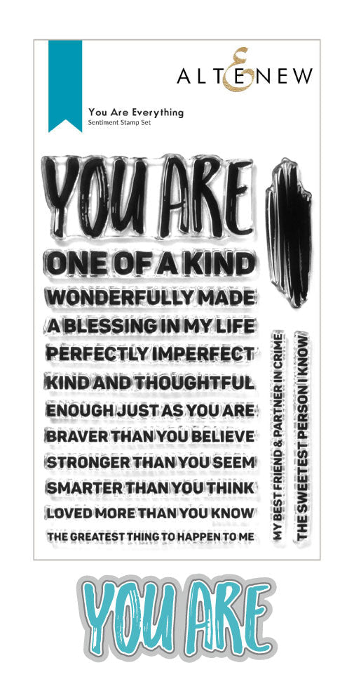 Stamp & Die Bundle You Are Everything