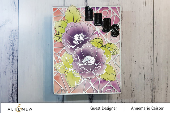 Stamp & Die & Hot Foil Plate Bundle Build-A-Flower: Wild Rose Complete Bundle
