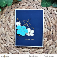 Stamp & Die & Hot Foil Plate Bundle Linear Life: Tropical Garden