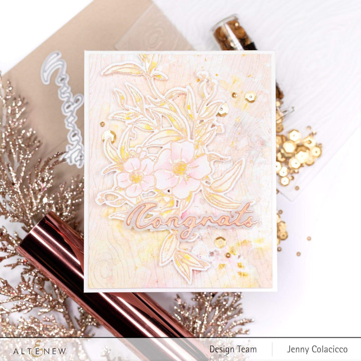 Stamp & Die & Hot Foil Plate Bundle Sparkle Bright