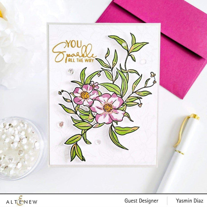 Stamp & Die & Hot Foil Plate Bundle Sparkle Bright