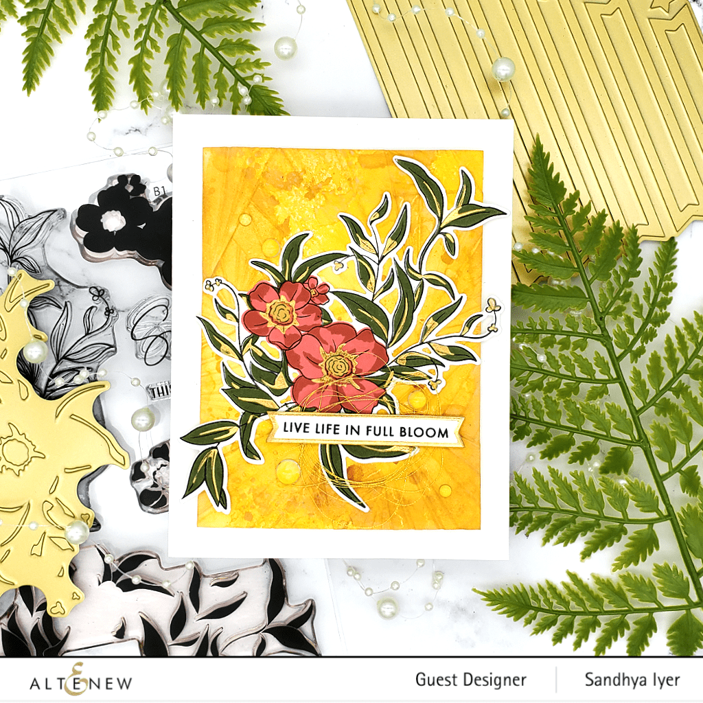 Stamp & Die & Hot Foil Plate Bundle Sparkle Bright