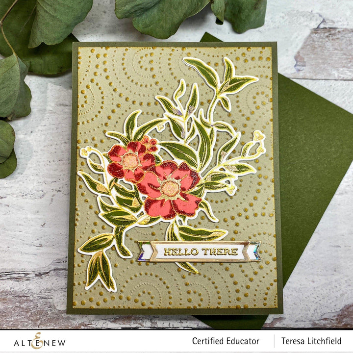 Stamp & Die & Hot Foil Plate Bundle Sparkle Bright