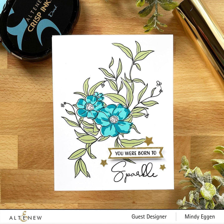 Stamp & Die & Hot Foil Plate Bundle Sparkle Bright
