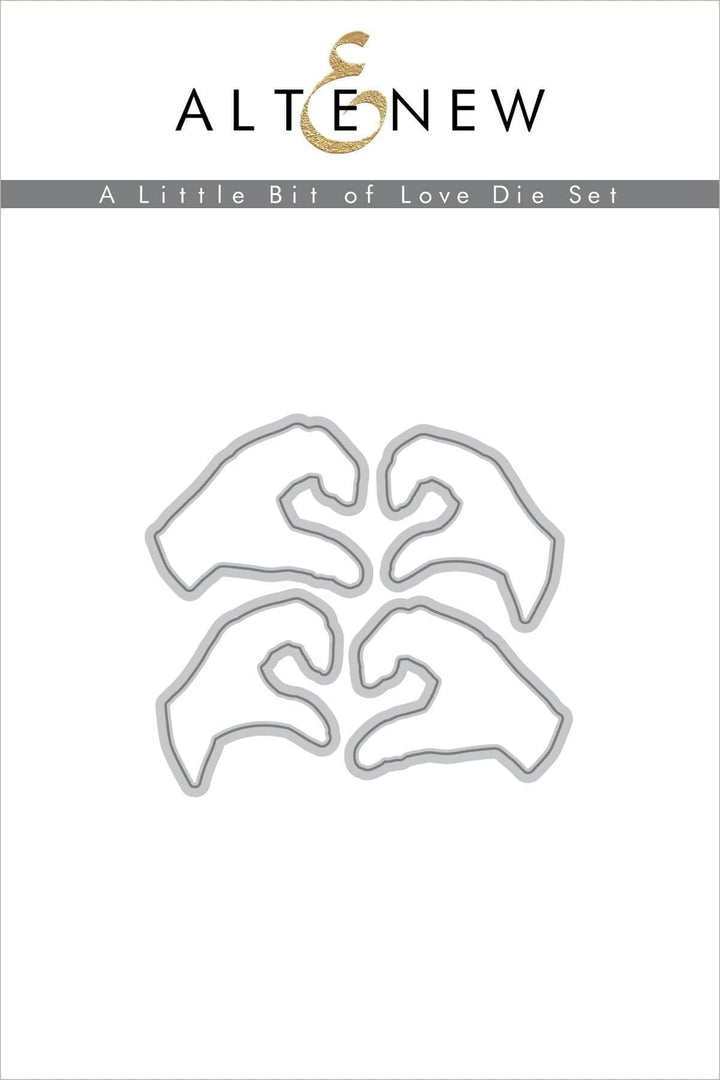 Stamp & Die & Stencil Bundle A Little Bit Of Love