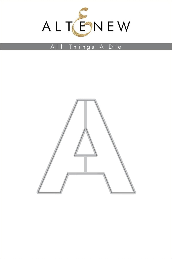 Stamp & Die & Stencil Bundle All Things A