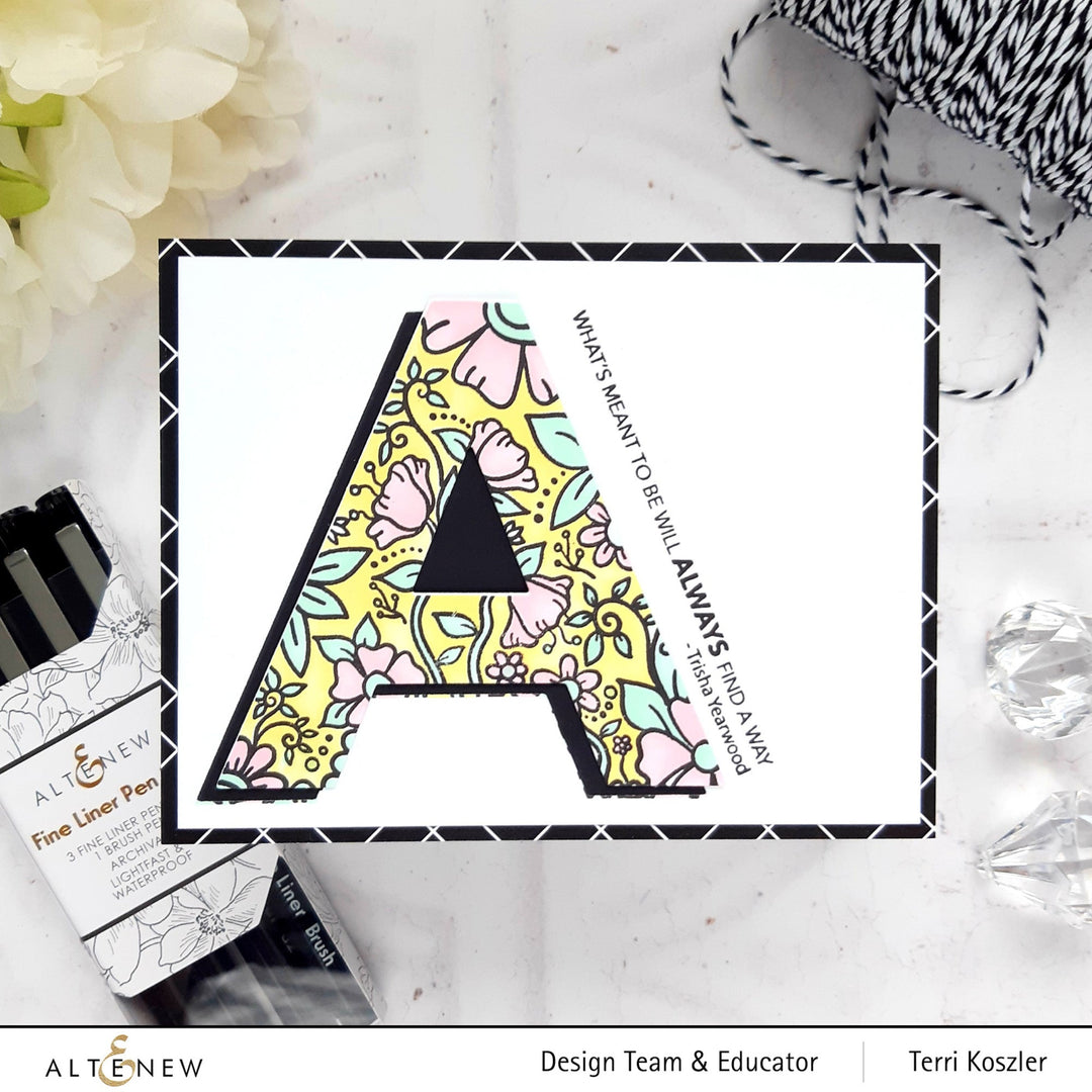 Stamp & Die & Stencil Bundle All Things A