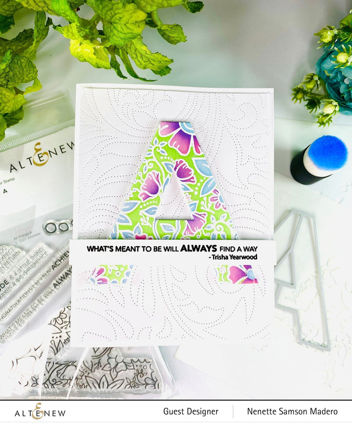 Stamp & Die & Stencil Bundle All Things A