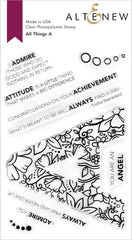Stamp & Die & Stencil Bundle All Things A