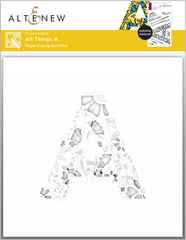 Stamp & Die & Stencil Bundle All Things A