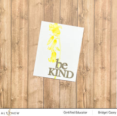 Stamp & Die & Stencil Bundle Always Be Kind